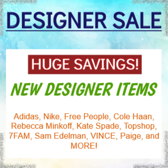  SHOP NEW DESIGNER BRANDS AT LOW PRICES 